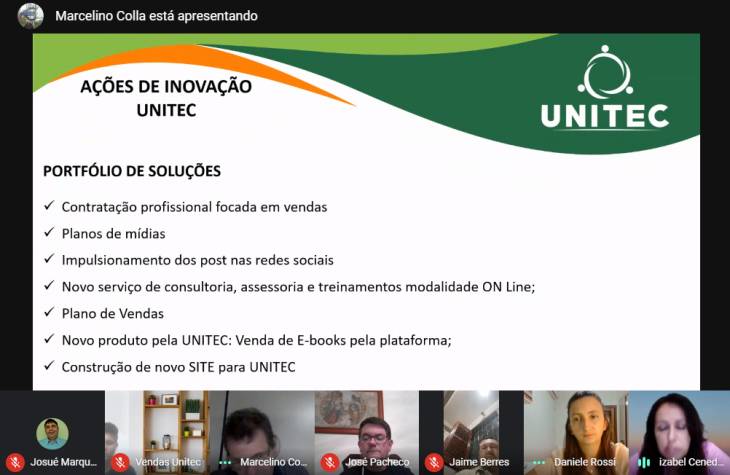 Unitec apresenta ações de inovação em assembleia
