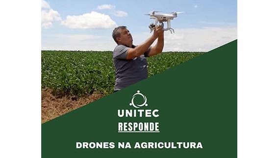 Drones na agricultura é tema de bate-papo da Unitec no dia 7