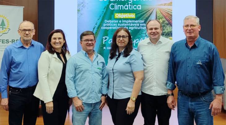 Diretoria da Unitec participa do Seminário de Emergência Climática em Passo Fundo