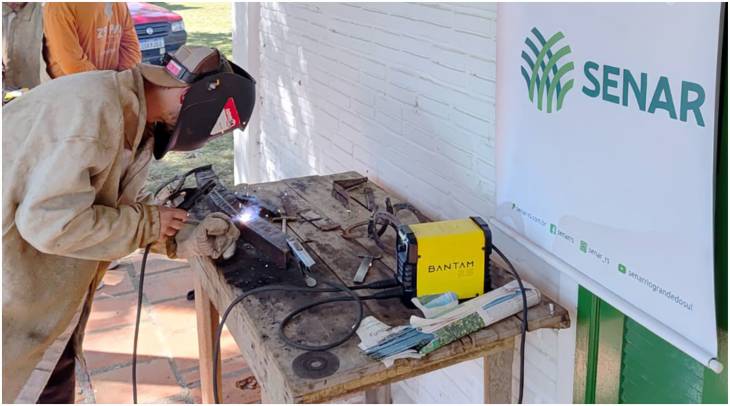 No meio rural, a soldagem é uma habilidade que faz diferença no dia a dia das propriedades