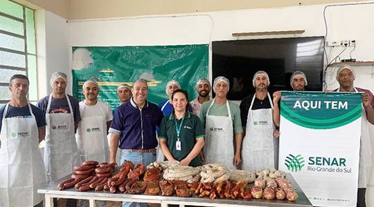 Unitec conta com associada credenciada a ministrar cursos do Senar-RS na área de agroindústria