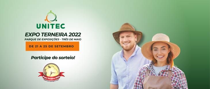 SORTEIO DE KITS PERSONALIZADOS UNITEC - EXPO TERNEIRA 2022
